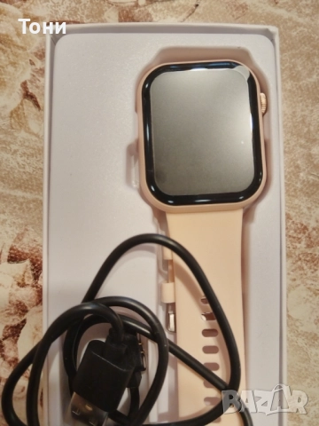 1,85" Модел G28 Дамски Смарт Часовник Нов Розов, снимка 6 - Смарт часовници - 51717095