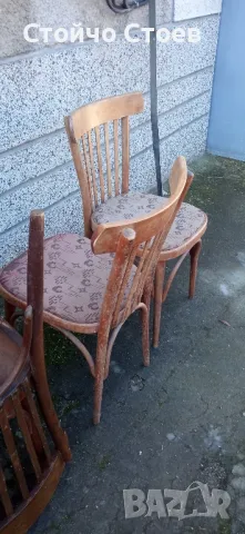 Дървени столове , снимка 4 - Столове - 49402019