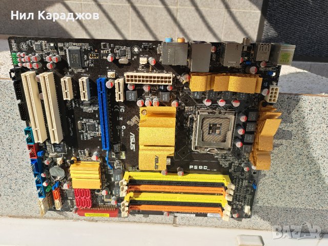 Компютърно дъно (Meinboard) ASUS P5QC , снимка 3 - Дънни платки - 42119593