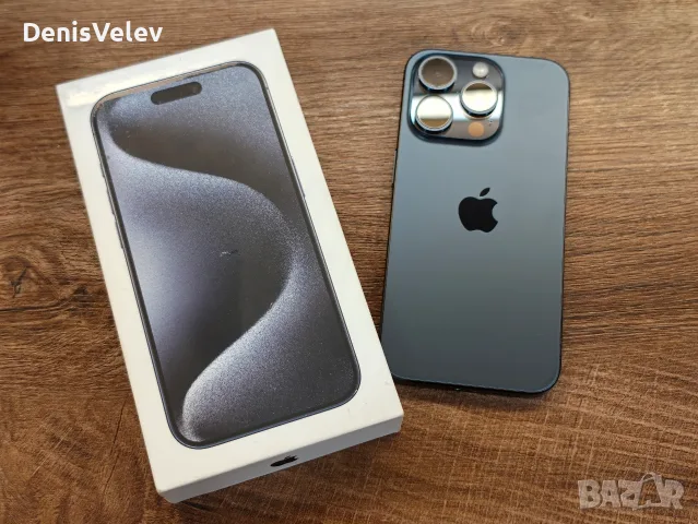 iPhone 15 Pro 128GB Blue Titanium 90% Health.