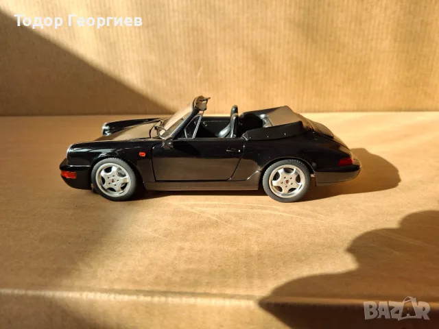 Porsche 911 1990 Norev 1:18, снимка 6 - Колекции - 56514883