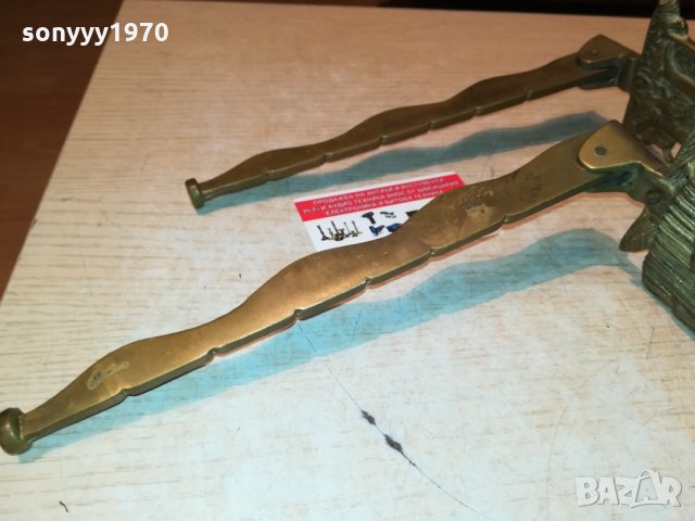 РЕТРО ЗАКАЧАЛКИ МЕД/МЕСИНГ ОТ ГЕРМАНИЯ 3009211936, снимка 11 - Антикварни и старинни предмети - 34308431