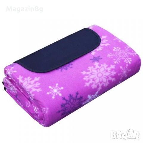 Постелка за пикник мах, къмпинг или палатка с размери 200х200 см нова Водоустойчива основа от EPE, к, снимка 3 - Къмпинг мебели - 29748307