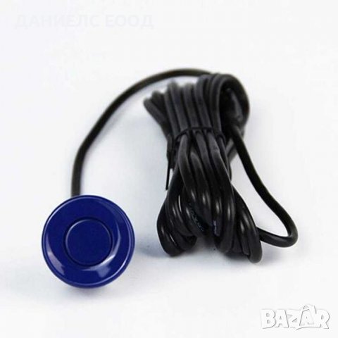 Парктроник с LED дисплей и звукова сигнализация - Син, снимка 6 - Аксесоари и консумативи - 38972619