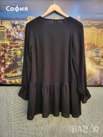 Черна риза Vero Moda, снимка 2 - Ризи - 40439898