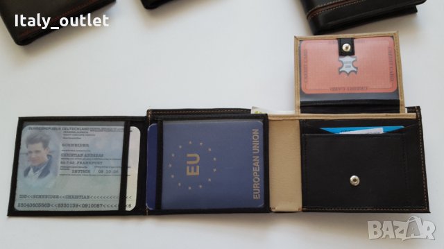 Нов портфейл естествена кожа / цветове и модели Страхотен Подарък, снимка 14 - Портфейли, портмонета - 30787591
