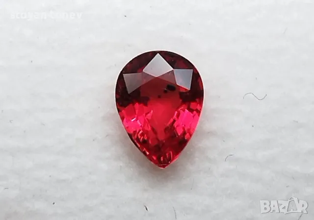 Рубин с VVS чистота в изискано червено - 0.82кт! Сертификат! , снимка 9 - Колиета, медальони, синджири - 47273128