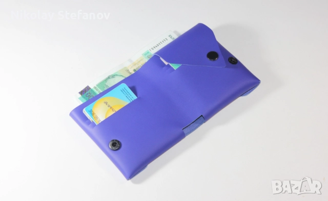 Вертикален оригами портфейл, снимка 6 - Портфейли, портмонета - 52996339