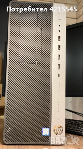 HP EliteDesk 800 G3 Tower: i7-7700 3.60GHz, 16GB DDR4, K2200 4GB, снимка 3 - Работни компютри - 53206580