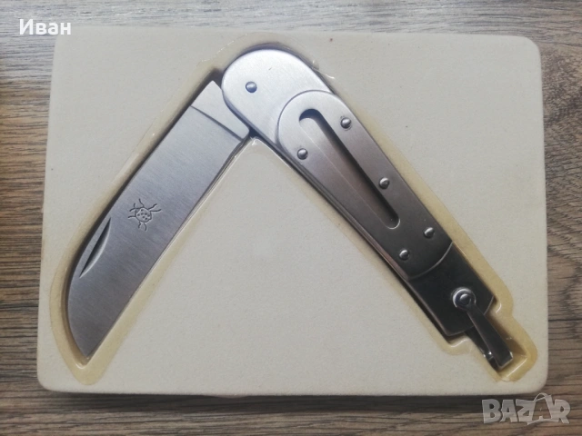 Френско Джобно Сгъваемо Ножче,Ножка,Нож GARANTI 222, снимка 6 - Колекции - 53192067