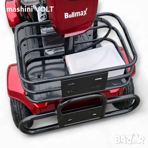 Електрическа четириколка BULLMAX A9, рекуперация, магнитна спирачка, 1500W, 48V/20Ah, снимка 5 - Велосипеди - 53202157