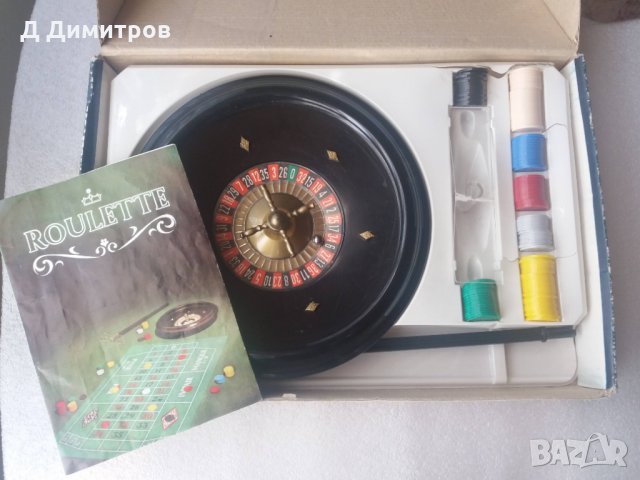 GDR стара настолна игра ролетка, снимка 1 - Рулетки - 30708079