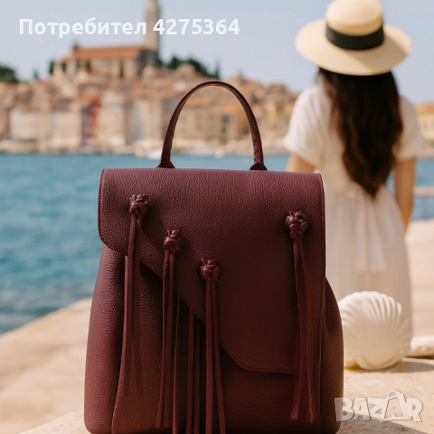 Висококачествена раница с асиметричен дизайн и много пространство, снимка 1