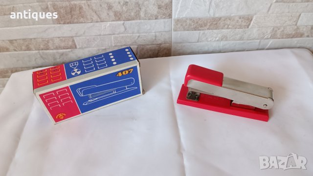 Стар метален телбод - KIN 407 - Made in Czechoslovakia - 1970"г., снимка 2 - Антикварни и старинни предмети - 42092484