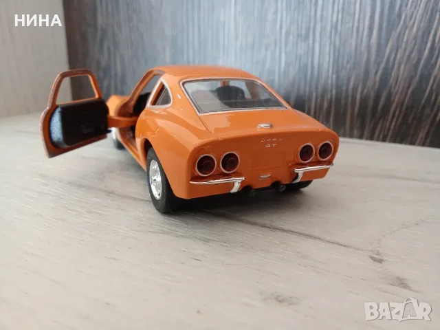 Метална количка Opel GT !!!, снимка 3 - Колекции - 56513925