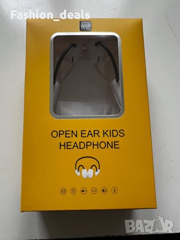 Нови Детски безжични отворени слушалки с микрофон за игра таблет iPad , снимка 7 - Bluetooth слушалки - 40737443