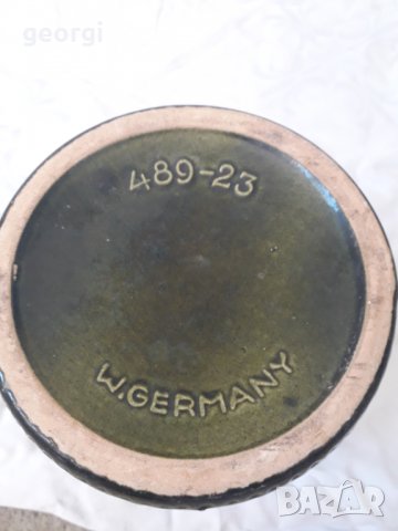 Немска керамична кана ваза, снимка 3 - Колекции - 31314102