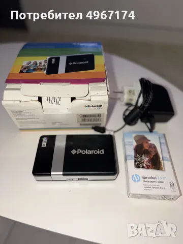 Polaroid PoGo Instant Mobile Printer, снимка 2 - Фотоапарати - 56352110