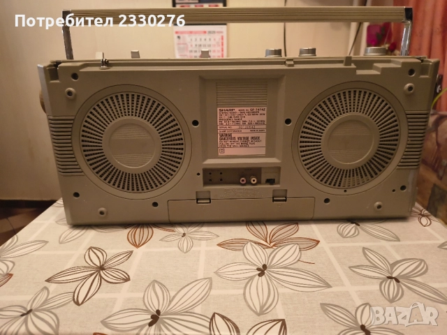SHARP GF-7474, снимка 3 - Радиокасетофони, транзистори - 51839810