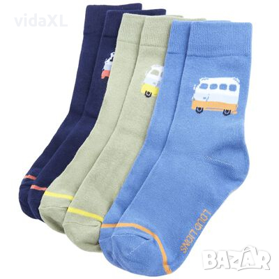 Детски чорапи 5 чифта EU 30-34（SKU:14710, снимка 1 - Чорапи - 44802679