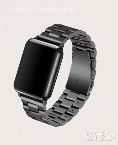 Метална верижка / каишка, неръж. стомана Apple часовник 38/40mm, снимка 5 - Смарт гривни - 36392395