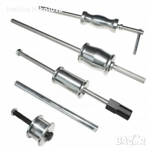 Комплект обратен чук за вадене на дюзи 40 части, снимка 13 - Куфари с инструменти - 52492534