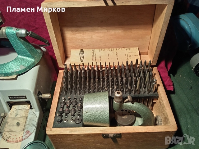 Швейцарски зъмбалък и хронограф GREINER, снимка 4 - Антикварни и старинни предмети - 52897070