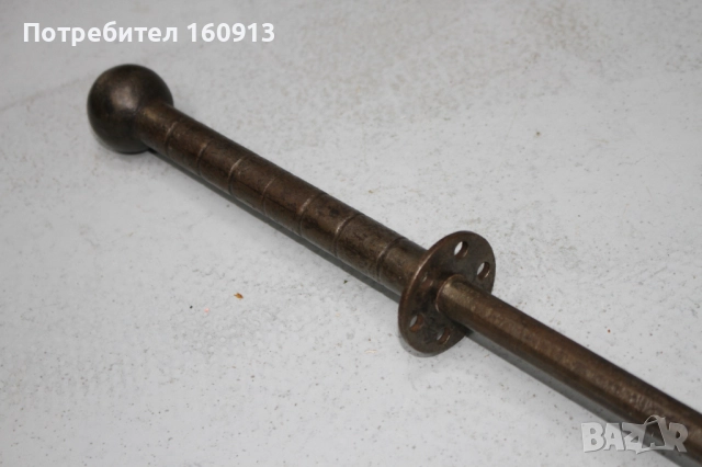 Оригинален Старинен Западноевропейски Боен Буздуган., снимка 9 - Антикварни и старинни предмети - 51443258