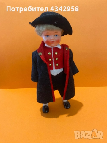 Винтидж немска кукла.1950-1960г., снимка 2 - Антикварни и старинни предмети - 52952741