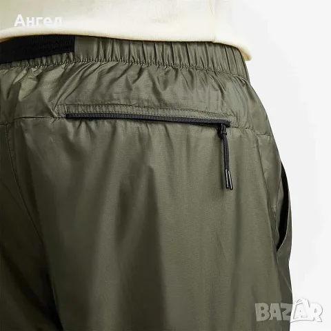 МЪЖКО ДОЛНИЩЕ NIKE TCH WVN LND PANT КАФЯВО-ЗЕЛЕНО, снимка 2 - Спортни дрехи, екипи - 55904518
