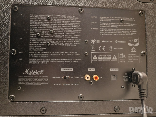 Marshall Woburn 1 , снимка 9 - Bluetooth тонколони - 52921747