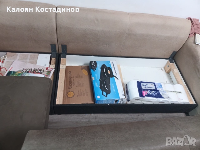 Разтегателен диван, снимка 5 - Дивани и мека мебел - 53936172