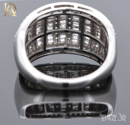 Нов Златен Пръстен с 1.39кт Естествени Диаманти, снимка 4 - Пръстени - 42863731