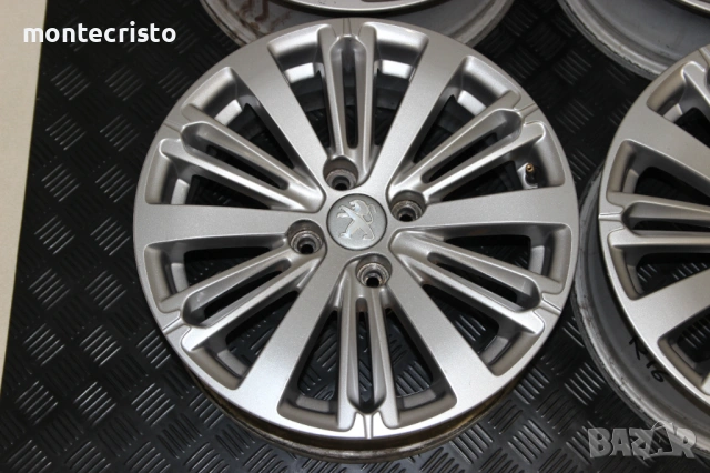Алуминиеви джанти Peugeot 208 (2012-2019г.) 16 цола / 4x108 65.1 Пежо 208 / 9808137577, снимка 3 - Гуми и джанти - 53933561