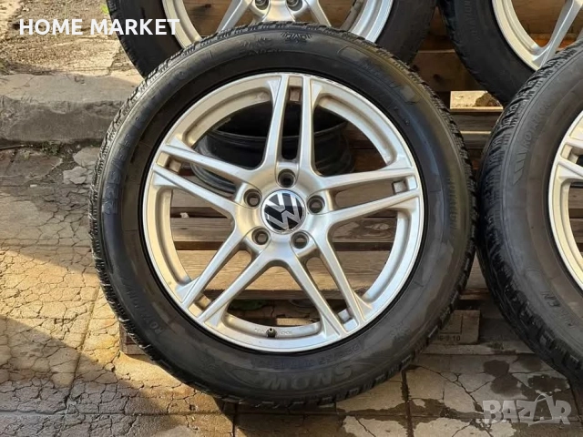 5х112 17 Джанти Vw Passat Golf Touran Фолксваген Пасат Голф Туран 5x112 ET 45 J 7.5 , снимка 3 - Гуми и джанти - 52825880