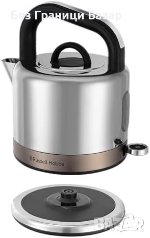 Нова Бърза Електрическа Кана Russell Hobbs Luna 1.7L Неръждаема Стомана, снимка 6 - Кани - 44156969