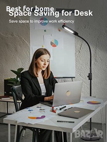 AUKEY LED подова лампа, 3 цветни режима и 20 димируеми нива, снимка 5 - Други - 40395852