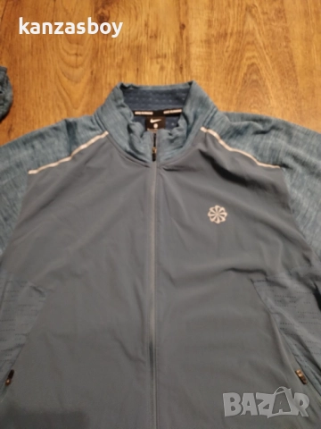 NIKE THERMA SPHERE ELEMENT RUNNING - мъжко терма горнище КАТО НОВА ХЛ, снимка 8 - Спортни дрехи, екипи - 52868998