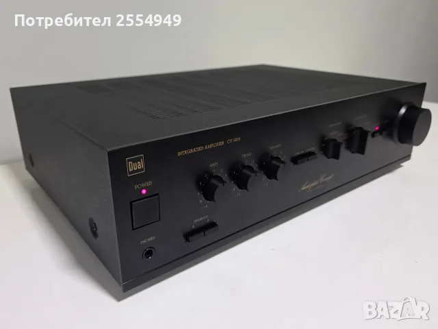 Усилвател Dual CV 5650 Audiophile Concept (Rotel OEM) – Топ Звук, снимка 4 - Ресийвъри, усилватели, смесителни пултове - 55978532