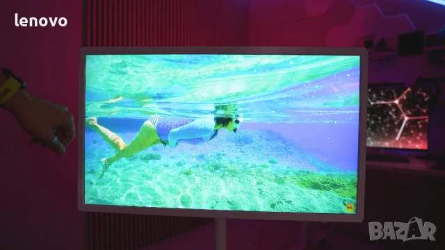 Портативен 32-инчов монитор с touch екран и Android, снимка 5 - Телевизори - 50743334