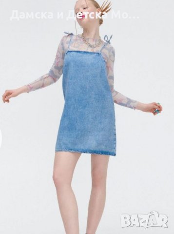 Дънкова рокля, снимка 1