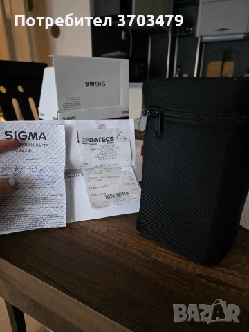 Обектив Sigma 105mm f/2.8 DG DN Macro (Art) – като нов + гаранция, снимка 2 - Обективи и филтри - 52875606