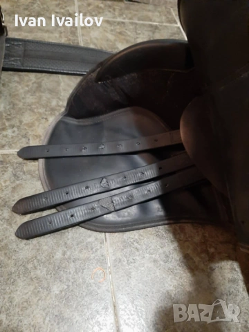 Седло със стремена и потник за кон , снимка 5 - Други стоки за животни - 53212564