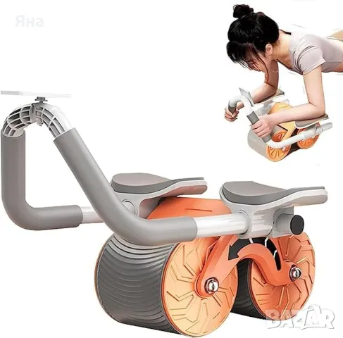 Мултифункционален фитнес уред - колело за коремни мускули, планк корем, снимка 2 - Фитнес уреди - 48885500