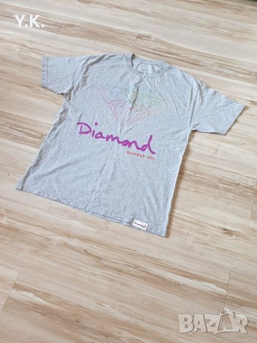 Оригинална мъжка тениска Diamond Supply Co., снимка 2 - Тениски - 34116343