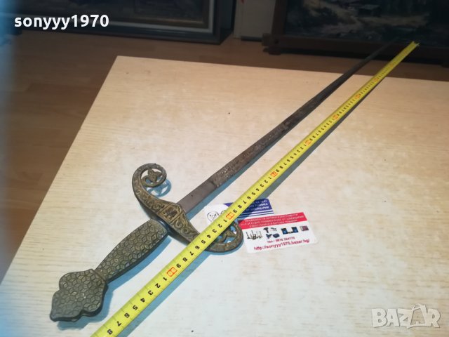 антика-голяма сабя 2712201940, снимка 12 - Колекции - 31236641