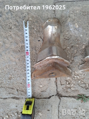 Комплект Соц Стари Чугунени Крака От Стара Печка., снимка 5 - Отоплителни печки - 51464205