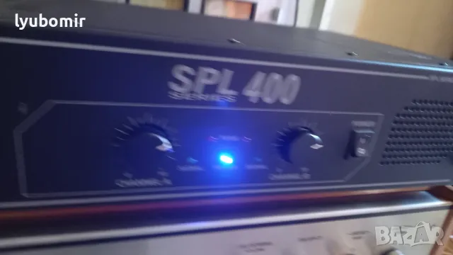Усилвател SPL-400, снимка 7 - Ресийвъри, усилватели, смесителни пултове - 47651376