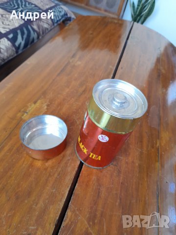 Стара кутия Черен чай, снимка 6 - Други ценни предмети - 32054265