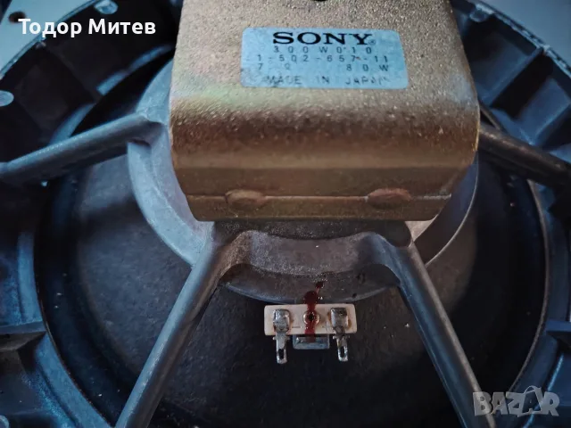 Sony 12" alnico, снимка 11 - Тонколони - 55780924